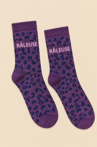 Chaussette Raleuse Vin/Lurex VIN/LUREX