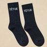 Chaussette Tetue Marine/Lurex MARINE/LUREX