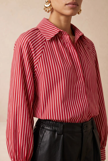 Chemise Alaya Raye Rouge RAYE ROUGE