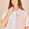 Chemise Albertine Ecru/Rose ECRU/ROSE