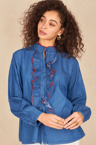 Chemise Aline Bleu BLEU