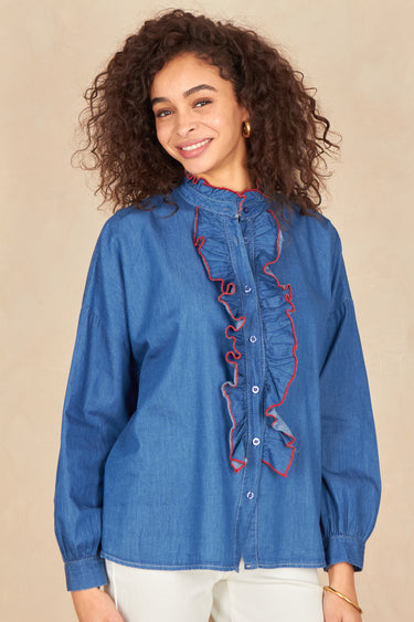 Chemise Aline Bleu BLEU