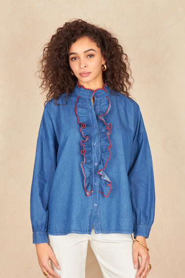 Chemise Aline Bleu BLEU