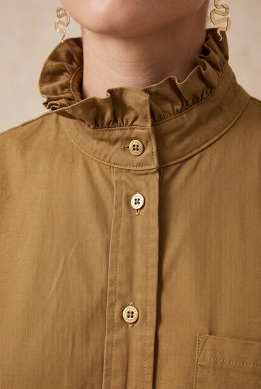 Chemise Amira Moutarde MOUTARDE