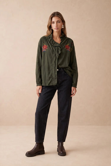 Chemise Auber Kaki KAKI