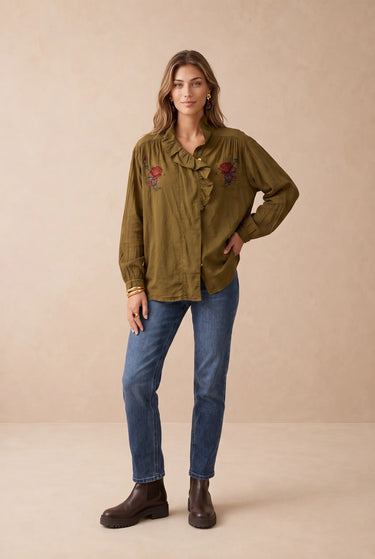 Chemise Auber Moutarde MOUTARDE