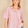 Chemise Capitole Rouge Raye ROUGE RAYE