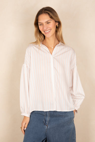 Chemise Cassandra Ecru Raye ECRU RAYE