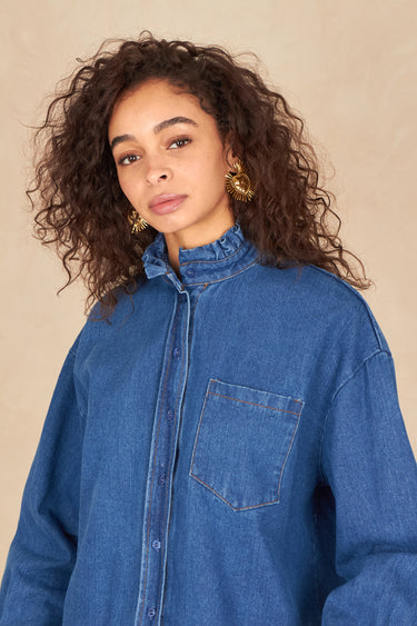 Chemise Clea Bleu BLEU