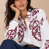 Chemise Clemence Ecru/B ECRU/B