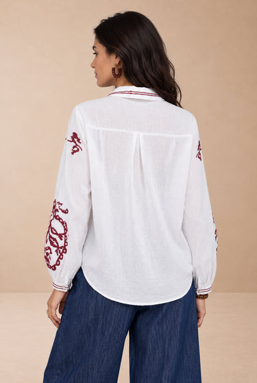 Chemise Clemence Ecru/B ECRU/B