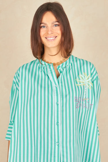 Chemise Dounia Raye Vert RAYE VERT