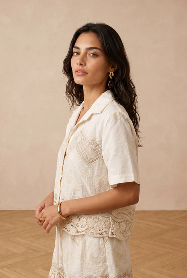 Chemise Garenne Ecru ECRU