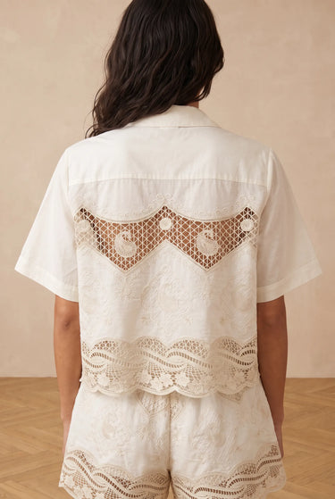 Chemise Garenne Ecru ECRU