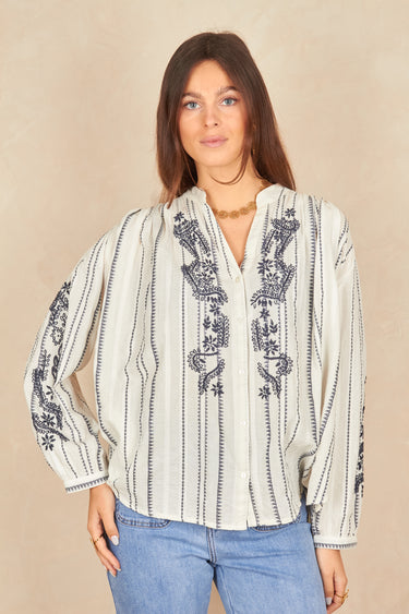 Chemise Jennyfer Ecru/B ECRU/B