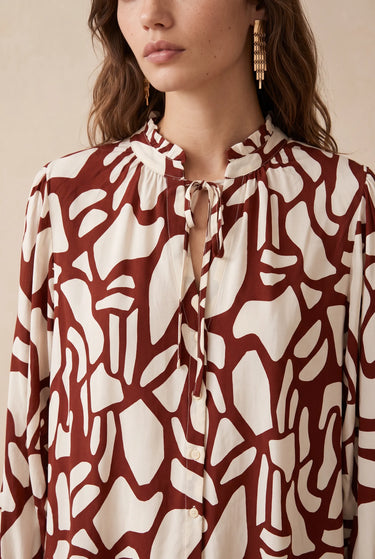 Chemise Lina Imp Terracotta IMP TERRACOTTA