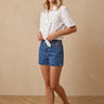 Chemise Lou Ecru/Rouge ECRU/ROUGE