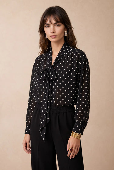 Chemise Maelle Noir/Pois NOIR/POIS