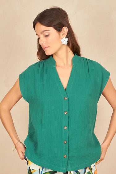 Chemise Mariette Emeraude EMERAUDE