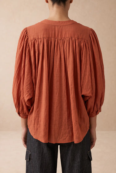 Chemise Marjorie Brique BRIQUE
