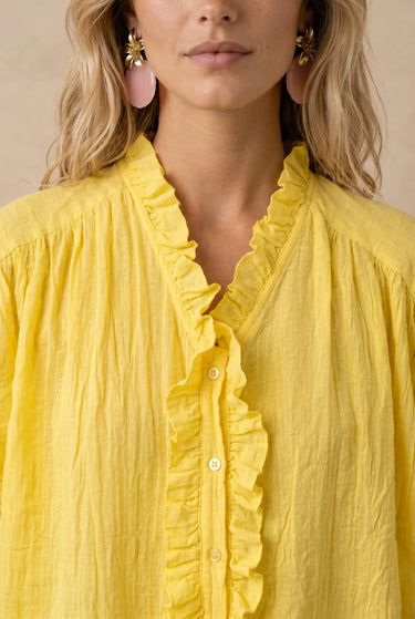 Chemise Maud Jaune JAUNE