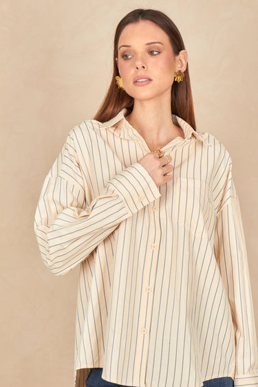 Chemise Melodie Ecru Raye ECRU RAYE