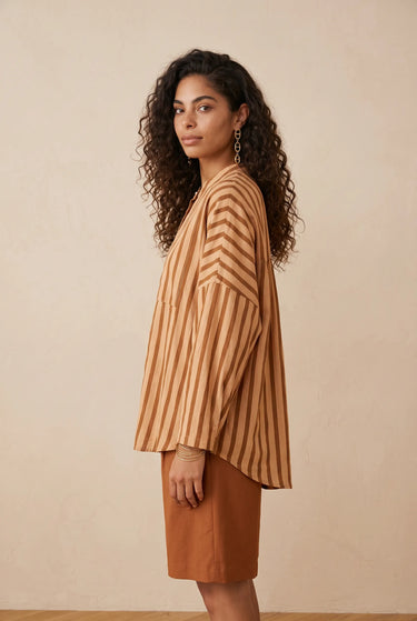 Chemise Missy Choco Raye CHOCO RAYE