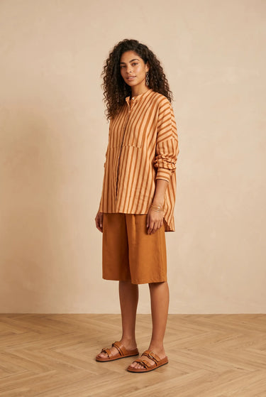 Chemise Missy Choco Raye CHOCO RAYE