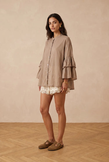 Chemise Molly Taupe TAUPE