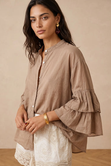 Chemise Molly Taupe TAUPE