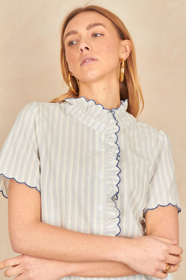 Chemise Napoli Raye Bleu RAYE BLEU