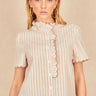 Chemise Napoli Raye Taupe RAYE TAUPE