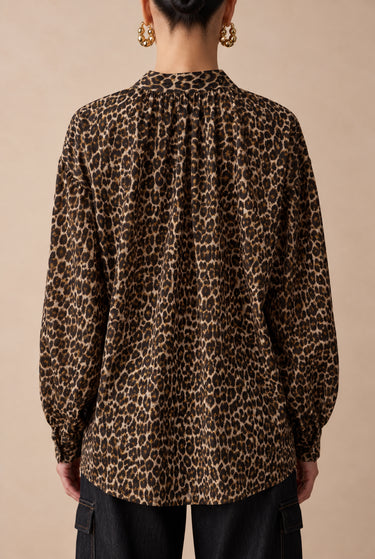Chemise Natacha Beige/Leo BEIGE/LEO