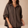 Chemise Nesrine Choco CHOCO