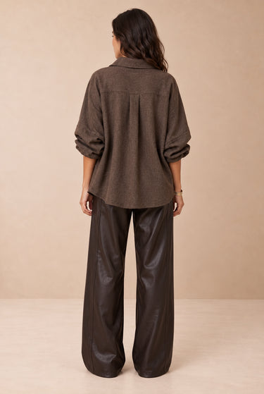 Chemise Nesrine Choco CHOCO