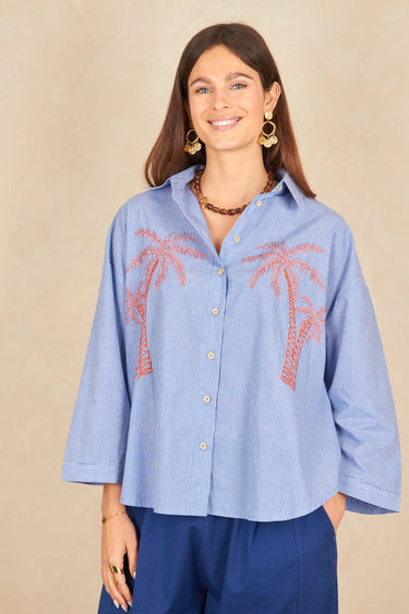 Chemise Nina Raye Bleu RAYE BLEU