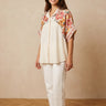 Chemise Noelia Ecru/Rose ECRU/ROSE