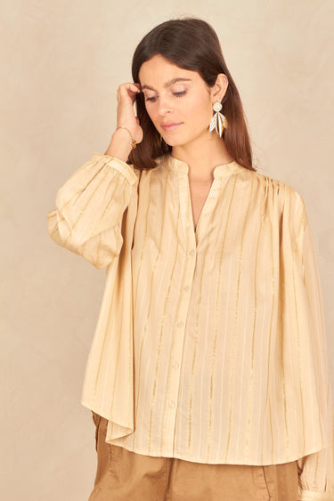 Chemise Palou Beige/Lurex BEIGE/LUREX