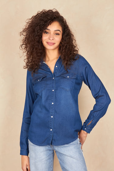 Chemise Patty Bleu Fonce BLEU FONCE
