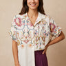 Chemise Pedro Ecru/Rose ECRU/ROSE