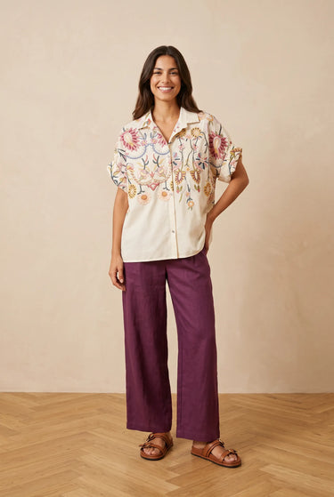 Chemise Pedro Ecru/Rose ECRU/ROSE