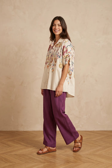 Chemise Pedro Ecru/Rose ECRU/ROSE