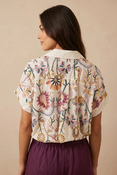 Chemise Pedro Ecru/Rose ECRU/ROSE