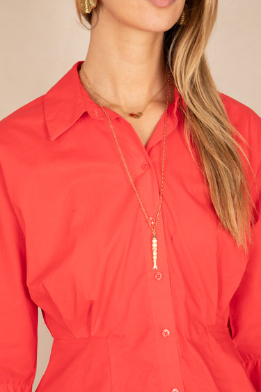 Chemise Sandra Rouge ROUGE