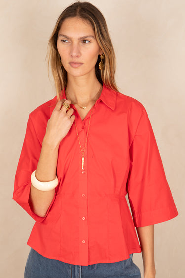 Chemise Sandra Rouge ROUGE