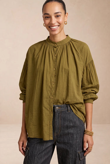 Chemise Sarah Moutarde MOUTARDE