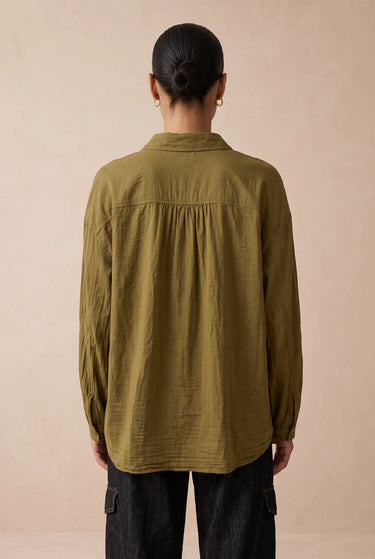 Chemise Sarah Moutarde MOUTARDE