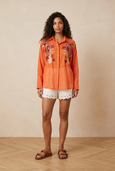 Chemise Shannyla Orange ORANGE