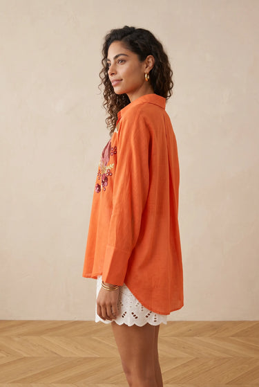 Chemise Shannyla Orange ORANGE