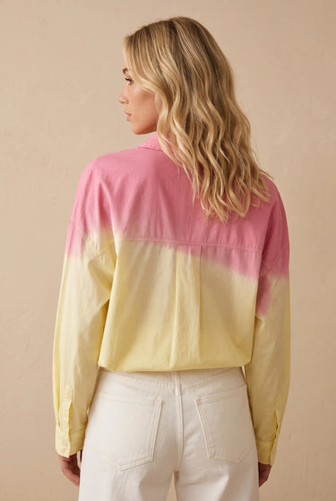 Chemise Trinity Rose/Jaune ROSE/JAUNE